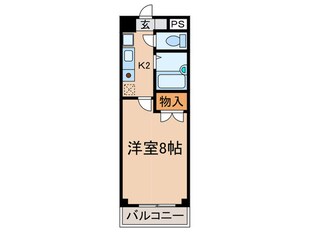 ランコントレYAGOTOの物件間取画像